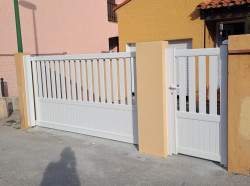 Pose de portails alu  à Perpignan